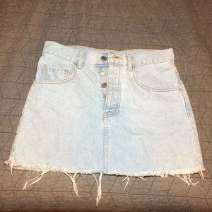 Light Jean skirt